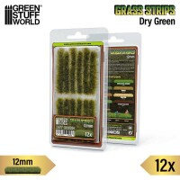Grasstreifen 12mm Trockenes Grün 1