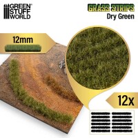 Grasstreifen 12mm Trockenes Grün 2