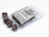 Velvet Black/Red 10x W10 Dice Set gallery