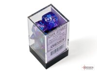 Nebula Nocturnal/Blue Luminary RPG Dice Set 2
