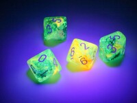 Nebula Spring/White Luminary 10x W10 Dice Set 2