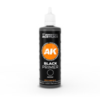 AK Interactive Black Primer 100ml