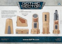 Battlefield in a Box Gothic Sector United Frontier Scatter T