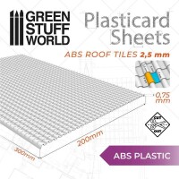 GSW Plasticcart Sheet Dachpfannen 300x200x0,75mm (1) 2
