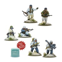 German Fallschirmjäger Winter Weapons Teams 28mm 2