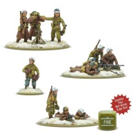 US Airborne Winter Heavy Weapons Platoon 28mm 2