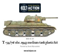 Soviet T-34/76 Medium Tank 28mm 3