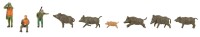 Faller Jäger und Wildschweine H0 gallery