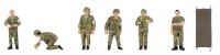 Faller Soldaten im Sanit&auml;tsdienst H0