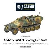 Sd.Kfz 251/1 Ausf D Halftrack 28mm 3