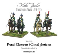 Napoleonic French Chasseurs a Cheval Light Cavalry 28mm 3