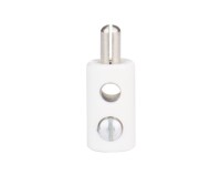 Zwergstecker weiß Ø 2,6mm 1 gallery