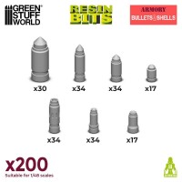 Geschosse und Patronenhülsen Set (2 gallery