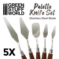 Palettenmesser und Modellierspachtel Set (5)