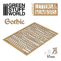 Buchstaben und Zahlen Gotisch 10mm gallery