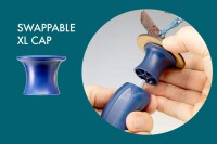 RedgrassGames 4 XL Swappable Caps for RGG360 Painting Handle