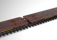 Märklin 47430 Flachwagen-Paar Laads 800B mit VW Crafter