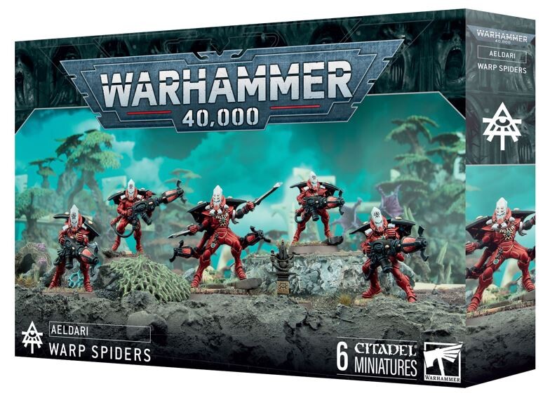 Games Workshop Rouge Figurine Warhammer 40K - Aeldari Araignées Spectrales - Bild 4