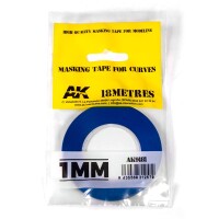 AK Interactive Masking Tape for Curves 1mm