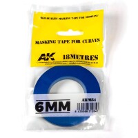 AK Interactive Masking Tape for Curves 6mm