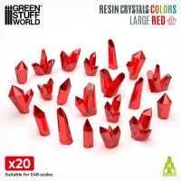 Harzkristalle Rot groß gallery