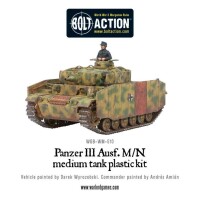German Panzer III Ausf J, L, M, N 28mm 4
