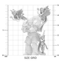 40K Cherubim Kupido Cherubs Set (4) 2