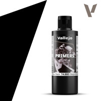 Vallejo Surface Primer Gloss Black 200ml gallery