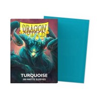 Dragon Shield Matte Turquoise 100 protective Sleeves