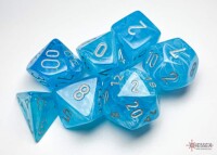 Luminary Sky/Silver RPG Dice Set gallery