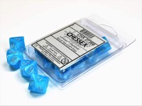 Luminary Sky/Silver 10x W10 Dice Set gallery