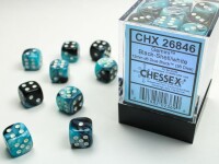 Gemini Black Shell/White 36x 12mm W6 Dic gallery