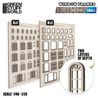 Miniatur Fenster Bogenfenster klein 1