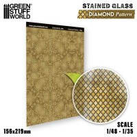 Farbglasfenster Diamant Muster gallery
