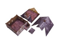 WW2 Ostfront Village Whitewashed Dacha 28mm 3