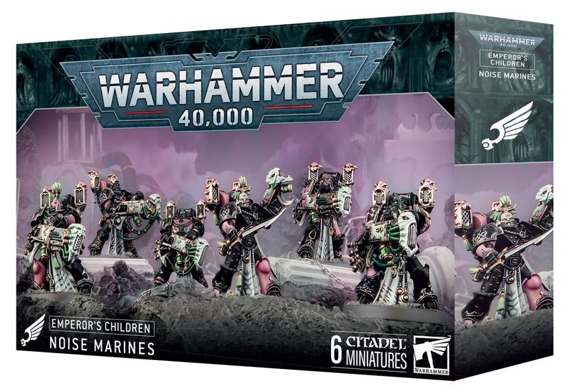 Games Workshop Mehrfarbig Warhammer 40K - Smc Emperor's Children Marines Du Vacarme (Kunststoff) - Bild 3