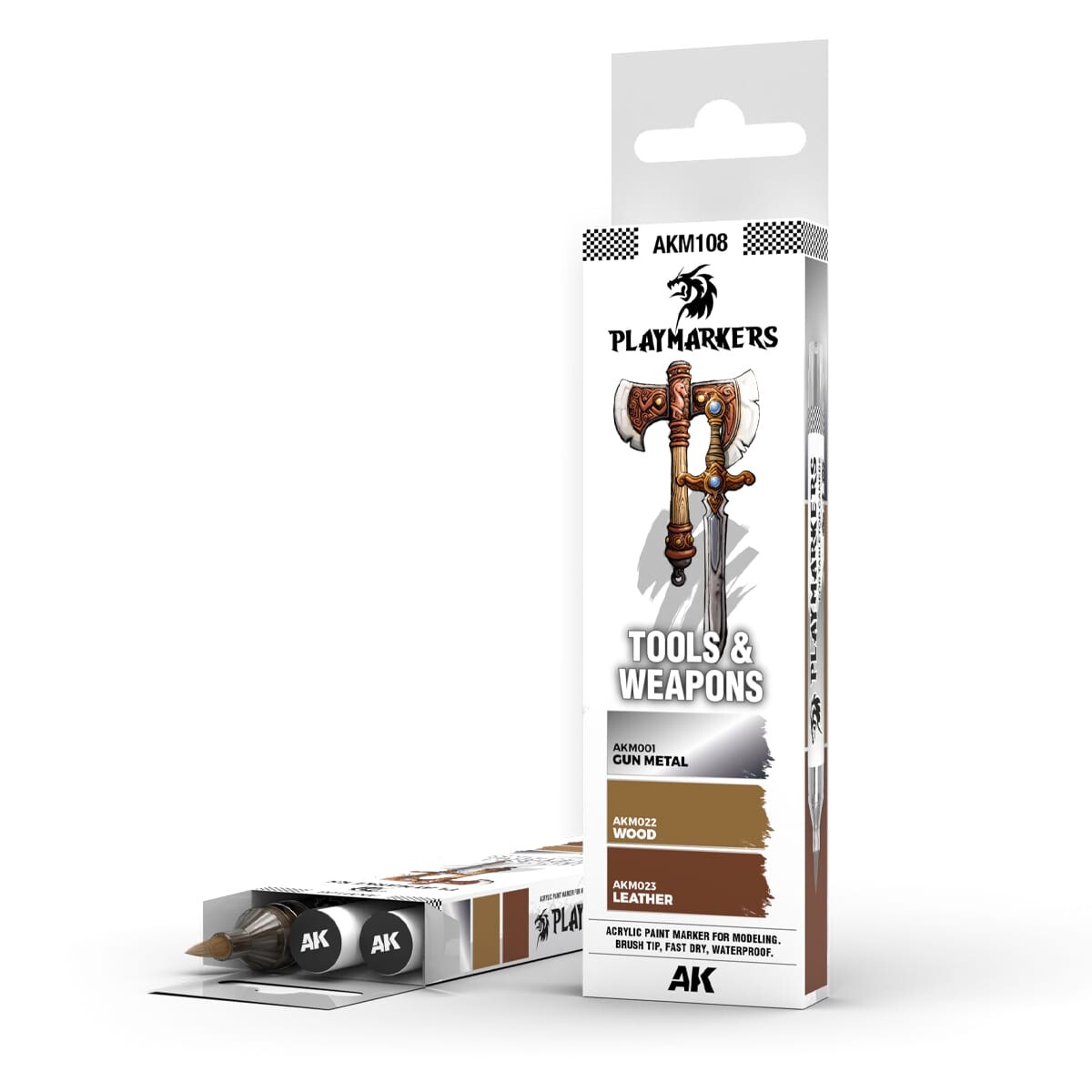 AK Interactive Playmarkers Tools and Weapons Set