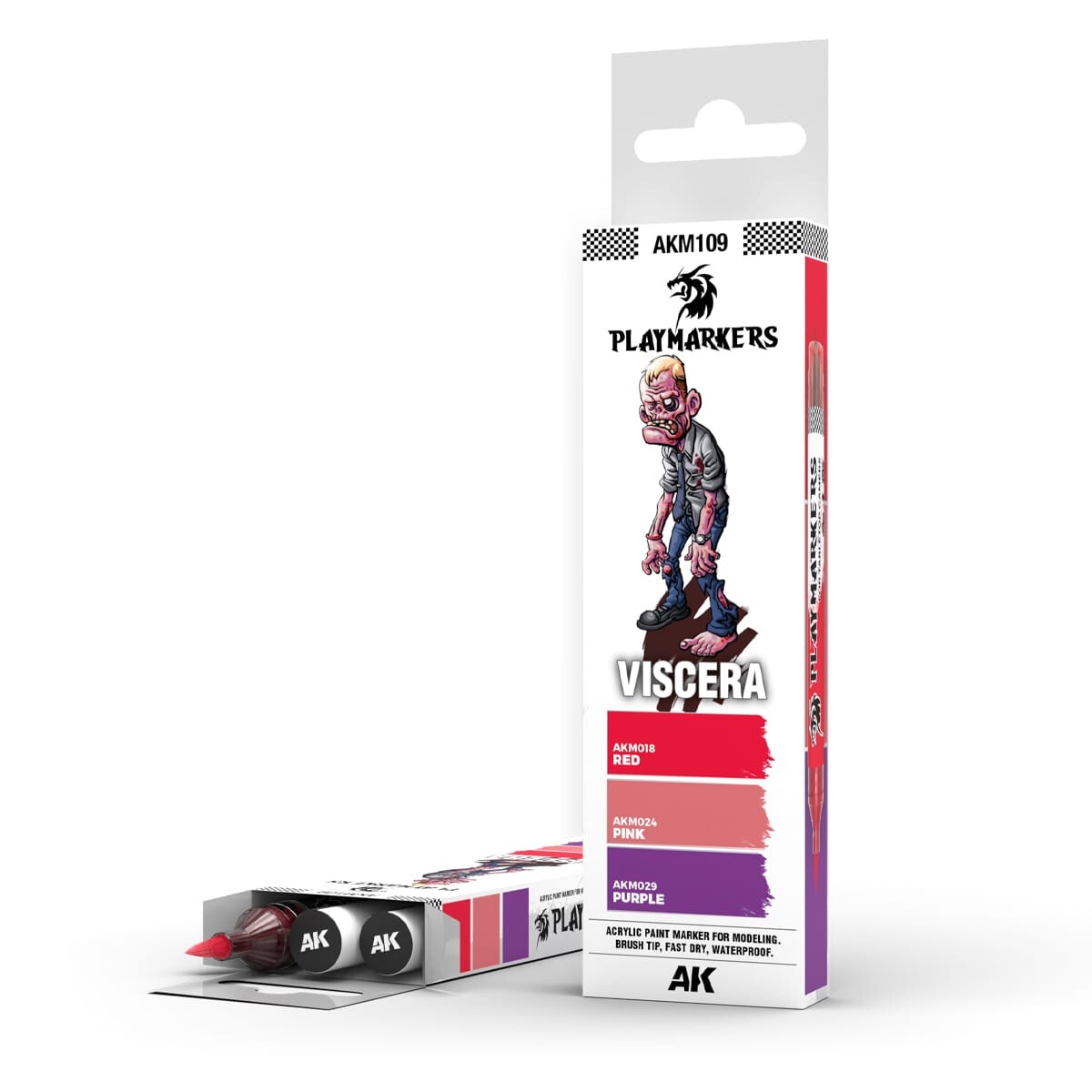 Ak Interactive Multicolore Farbenmarker Viscera (X3) - Bild 3