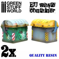 Europäische Müllcontainer Set 2