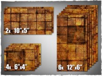 Deep Cut Studio Wargames WH40K Terrain Base Tiles Underhive
