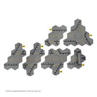 Battlefield in a Box Hextech Trinity City Highway Exits and 