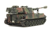 Artitec M109 A3G Flecktarnung Eisenbahntransport H0 3