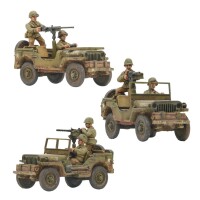 Go Everywhere! US Jeep Armoured Platoon 28mm 2