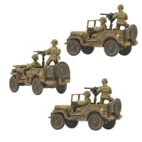 Go Everywhere! US Jeep Armoured Platoon 28mm 3