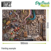 Texturpalette für Drybrushing 3