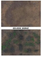 Gamemat Double Sided Badlands and Toxic Badlands 6x4