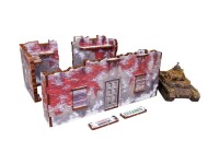 WW2 Normandy Winter Ruin 1 28mm 4