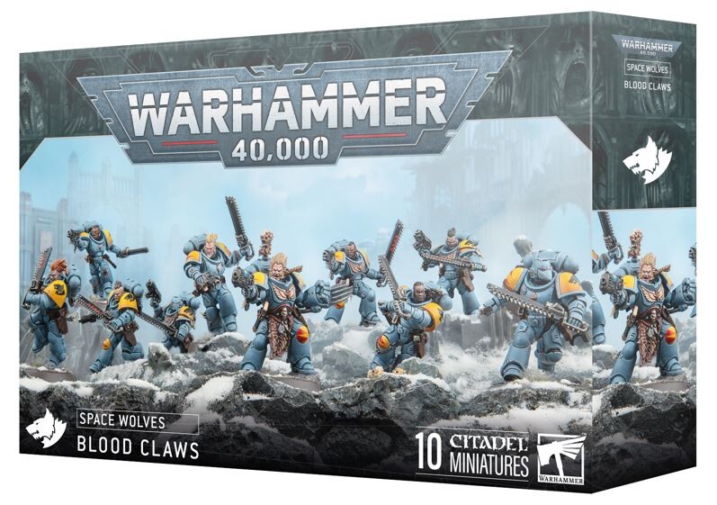 Warhammer 40k Space Wolves Blood Claws / Blutwölfe - Bild 4