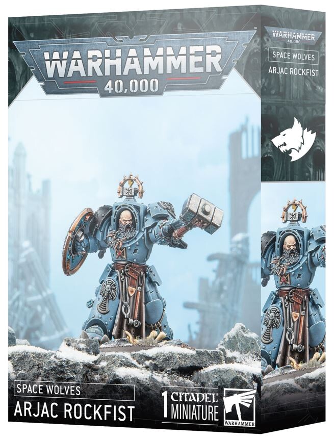Space Wolves Arjac Rockfist