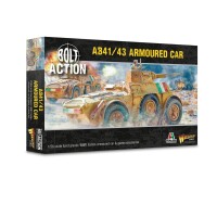 Italian Autoblinda AB41/43 Armoured Car 28mm
